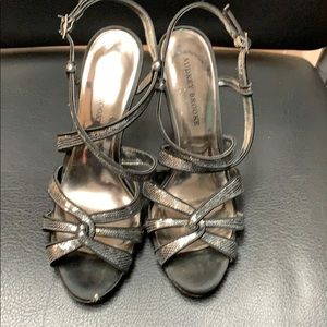 Audrey Brooke glitter heels